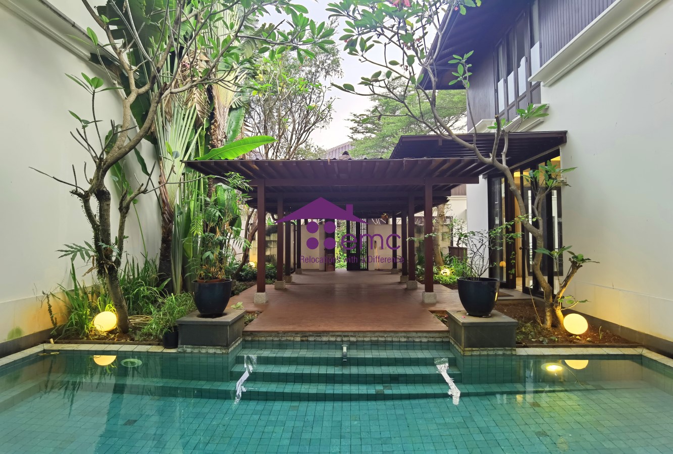 Modern Tropical Style Compound EMC RelocationsJune